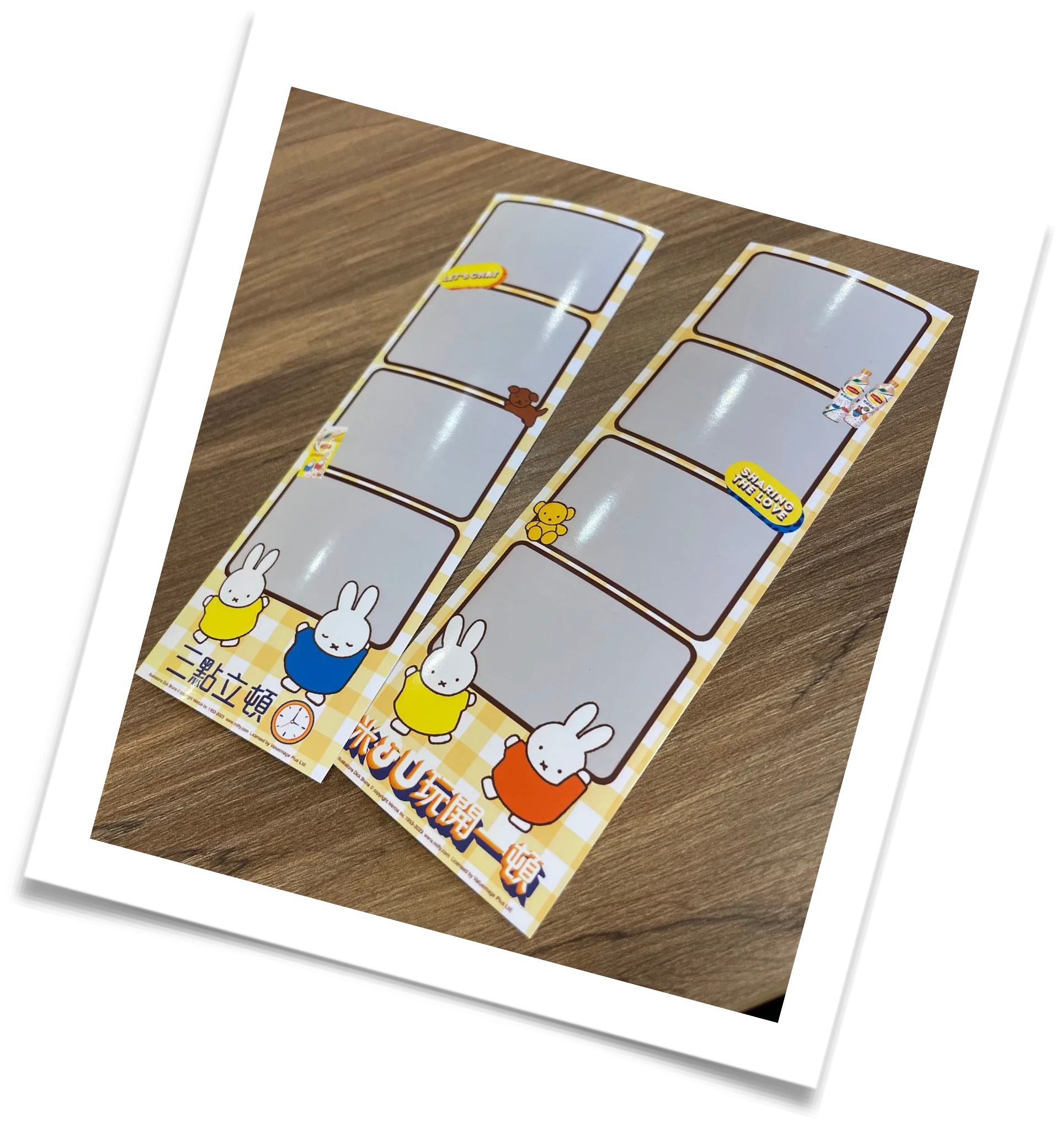 ミッフィーコラボ写真